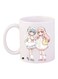 Anime Printed Coffee Mug White/Blue/Pink 11ounce