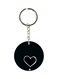 Heart Printed Keychain