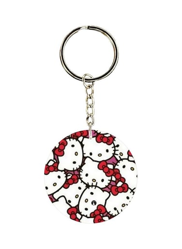 Hello Kitty Printed Keychain