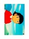 Printed Fridge Magnet Multicolour 8.5x0.4x5.5cm