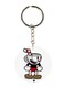Cuphead Game Printed Keychain