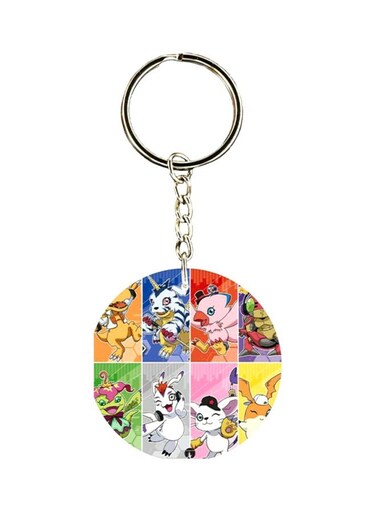 Anime Digimon Keychain