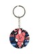 Cartoon Themed Dual Sided Keychain