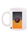 The Anime Naruto Printed Mug White/Black/Yellow Standard Size