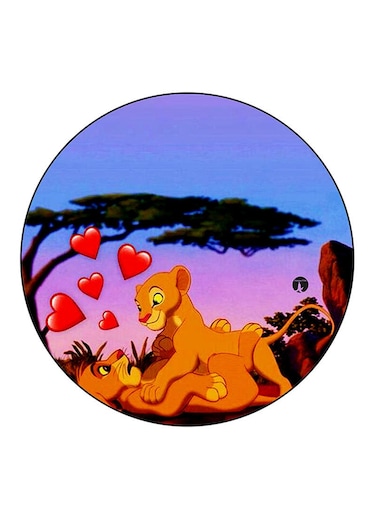 Disney Character Printed Fridge Magnet Multicolour