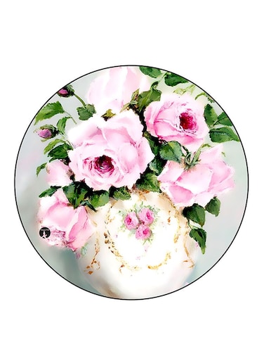 Flowers Printed Fridge Magnet Multicolour