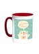 I Love My Mom Printed Coffee Mug Red White