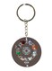 Anime Digimon Double Side Printed Keychain
