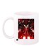 Game Sonic Character Printed Mug White/Red/Black