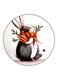 Rabbit Printed Fridge Magnet Multicolour