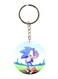 Double Sided Sonic Printed Keychain