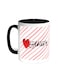 Happy Mother's Day Printed Coffee Mug Black/White 11ounce