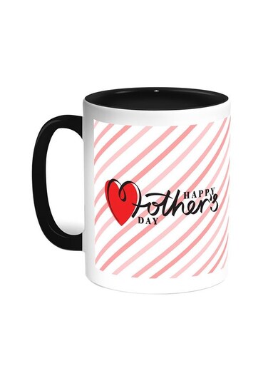 Happy Mother's Day Printed Coffee Mug Black/White 11ounce