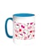 Hello Kitty Printed Coffee Mug Turquoise/White 11ounce
