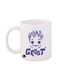 Groot Printed Mug White/Blue