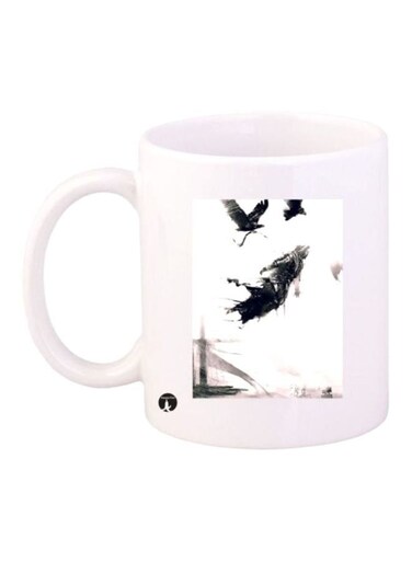 Assassin's Creed Printed Coffee Mug White/Black