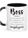 Funny Boss Gifts for Men Women, Worlds Best Boss Mug, Boss Lady Gifts, Unique Boss Presents for Birthday Christmas Boss Day, Gift for Best Boss from Employee, 11 Oz Ceramic Coffee Mug