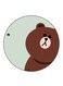 Bear Printed Fridge Magnet Multicolour