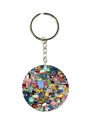Cartoon Network Printed Double Sided Keychain