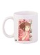 Anime Printed Coffee Mug White/Pink/Green