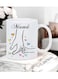 RYN&reg; 1pc Mama'S Hand Ceramic Coffee Mug - Insulated, Reusable, The perfect gift for Birthdays, Holidays, Christmas, New Year, Valentine'S Day White Mug