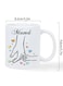 RYN&reg; 1pc Mama'S Hand Ceramic Coffee Mug - Insulated, Reusable, The perfect gift for Birthdays, Holidays, Christmas, New Year, Valentine'S Day White Mug