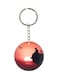 The Sunset Printed Keychain
