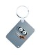 Futurama Printed Keychain Grey/White