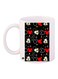 Mickey Mouse Printed Coffee Mug White/Black/Red 11ounce
