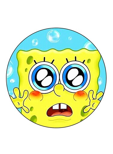 Spongebob Printed Fridge Magnet Multicolour
