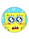 Spongebob Printed Fridge Magnet Multicolour