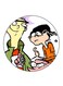 Ed, Edd N Eddy Printed Fridge Magnet Multicolour