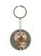Double Sided Cat Printed Keychain