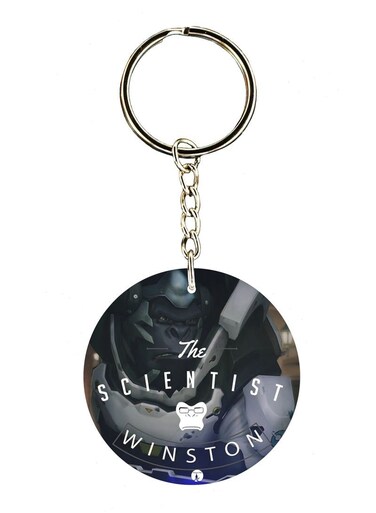 The Overwatch Video Game Printed Keychain