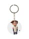 Boy Printed Double Sided Keychain