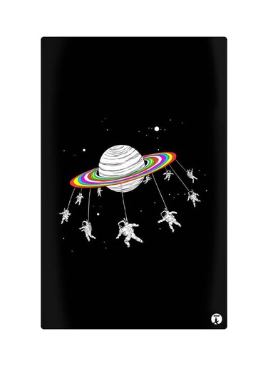 Printed Fridge Magnet Multicolour 8.5x0.4x5.5cm