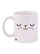 Cat Printed Coffee Mug White/Black/Brown 11ounce