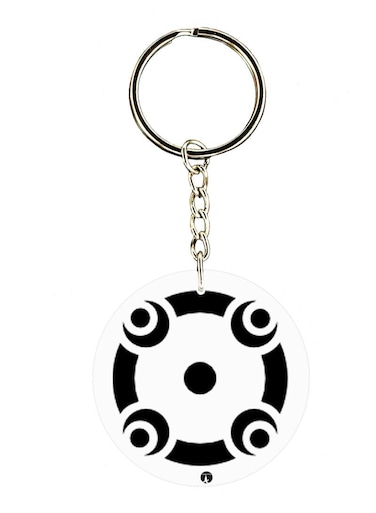 Anime Digimon Double Side Printed Keychain