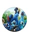 Rio Printed Fridge Magnet Blue/Green/Red