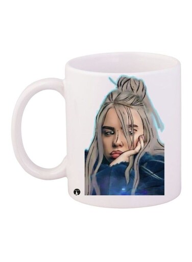 Printed Coffee Mug White 350ml