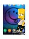 Simpsons Metal Plate Poster Multicolour 15x20cm