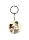 Cartoon Printed Double Sided Keychain