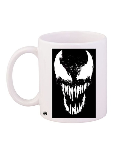 Monster Printed Coffee Mug White/Black 11ounce