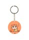 Cartoon Themed Single Sided Keychain