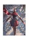 Assassin's Creed Metal Plate Poster Red/Blue/Grey 15x20cm
