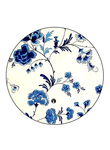 Flowers Printed Fridge Magnet Multicolour