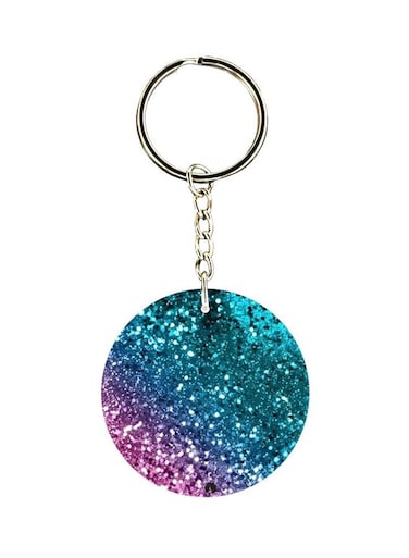 Single Side Printed Keychain