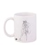 Anime Jazeerat Al Kanz Printed Mug White/Black Standard Size