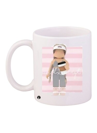 Printed Ceramic Coffee Mug 350ml