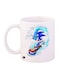 Video Game Sonic Printed Coffee Mug White/Blue/Red
